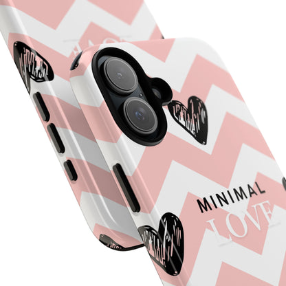 Pink Heart Phone Case – Collection Elegance Cover