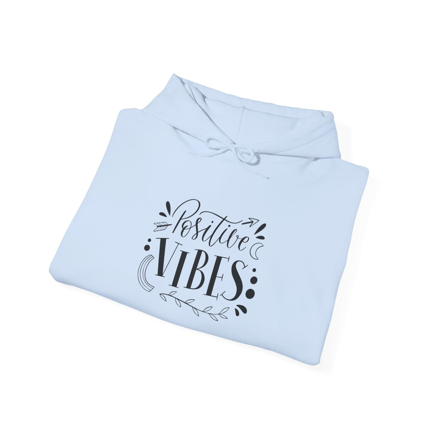Positive Vibes Hoodie – Sweat à Capuche Unisexe Tendance & Confortable