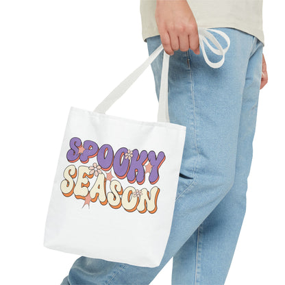 Spooky Season Tote Bag – Sac fourre-tout tendance pour l’automne et Halloween