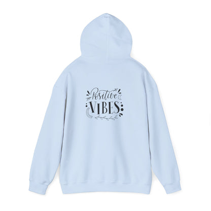 Positive Vibes Hoodie – Sweat à Capuche Unisexe Tendance & Confortable