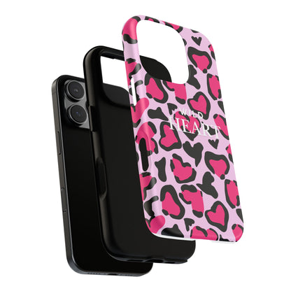 Heart Print Tough Phone Case – Collection Elegance Cover