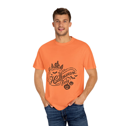 Spooky Halloween T-Shirt | T-shirt Unisexe Teint en Pièce