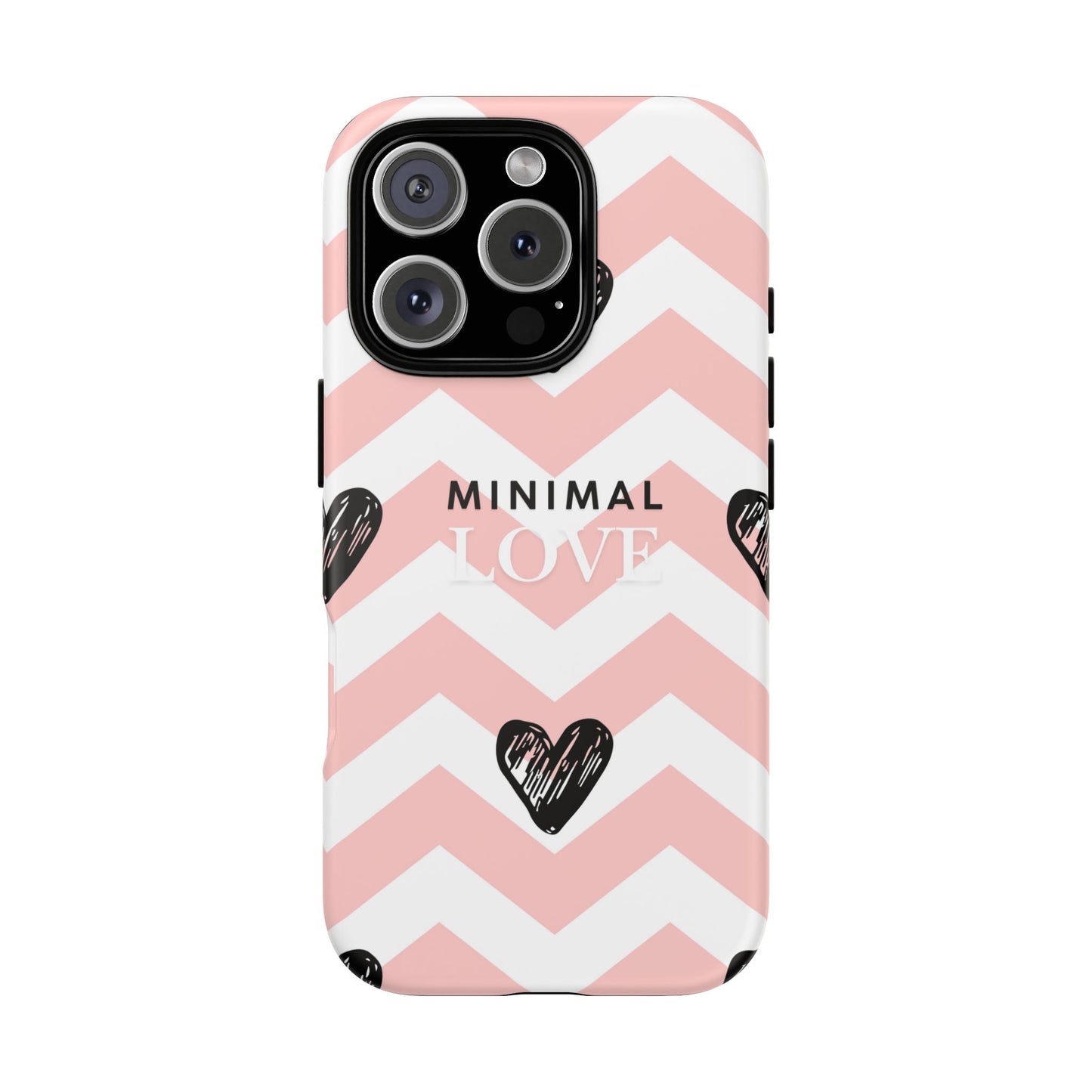 Pink Heart Phone Case – Collection Elegance Cover