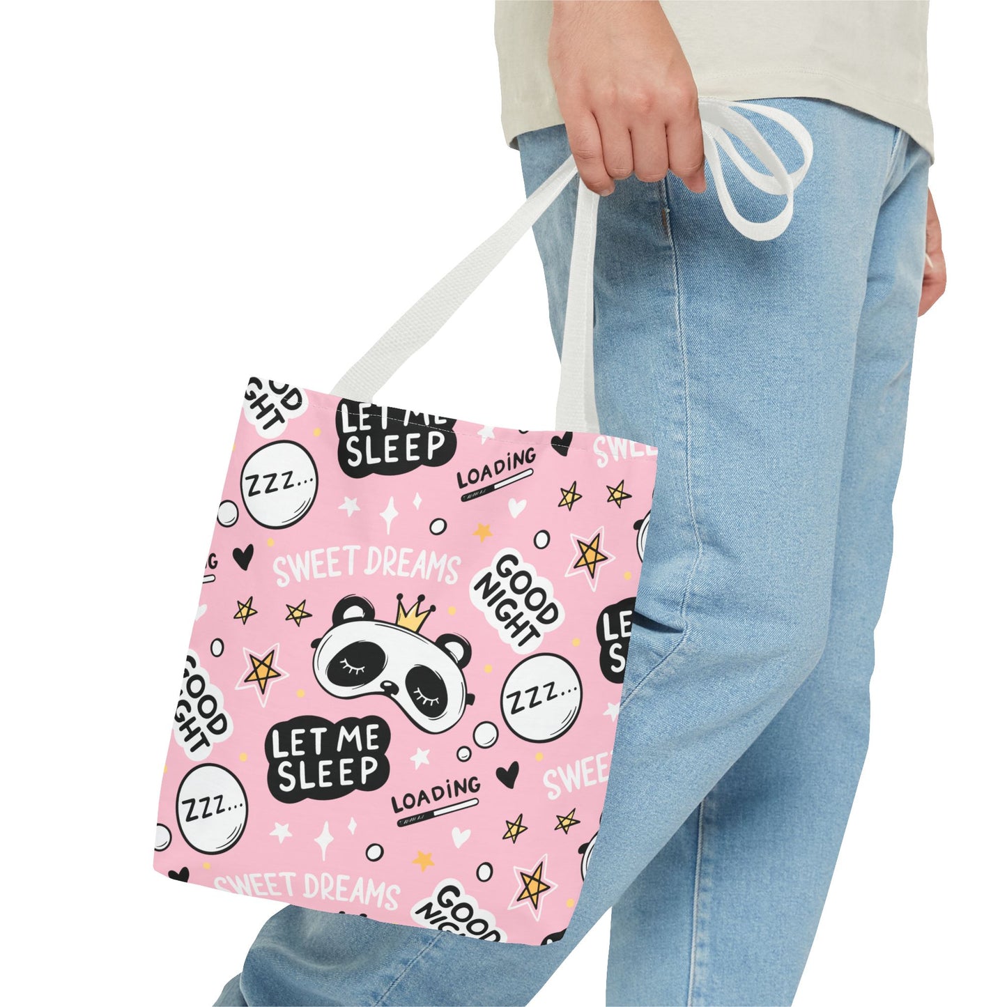 Sweet Dreams Panda Tote Bag – Collection Elegance Bags