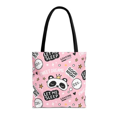 Sweet Dreams Panda Tote Bag – Collection Elegance Bags