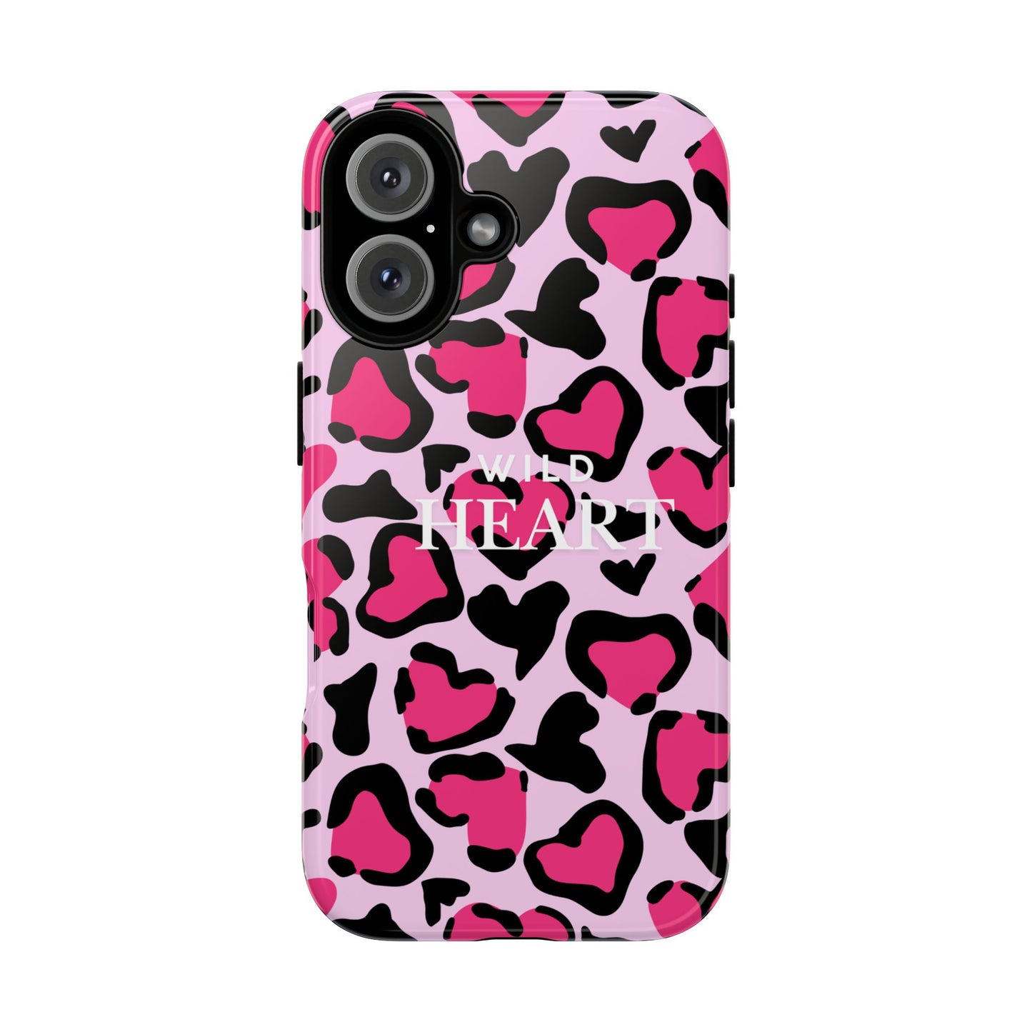 Heart Print Tough Phone Case – Collection Elegance Cover