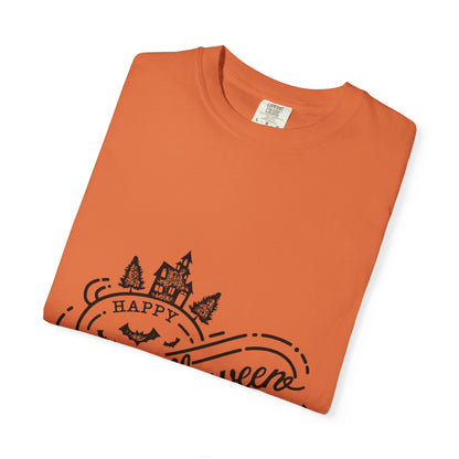 Spooky Halloween T-Shirt | T-shirt Unisexe Teint en Pièce