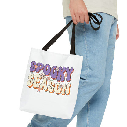 Spooky Season Tote Bag – Sac fourre-tout tendance pour l’automne et Halloween
