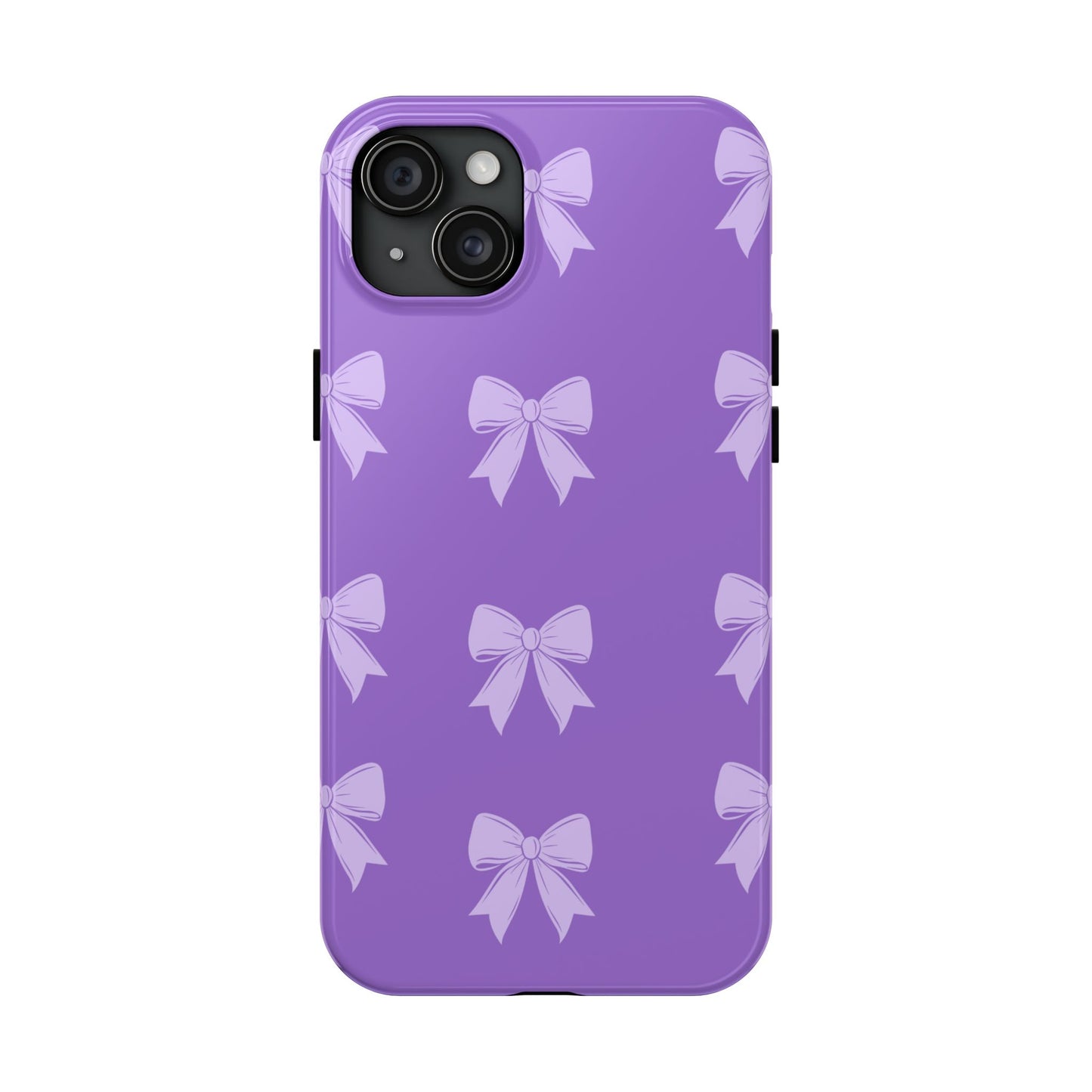 Coque téléphone Violet Ribbons – Collection Elegance Cover