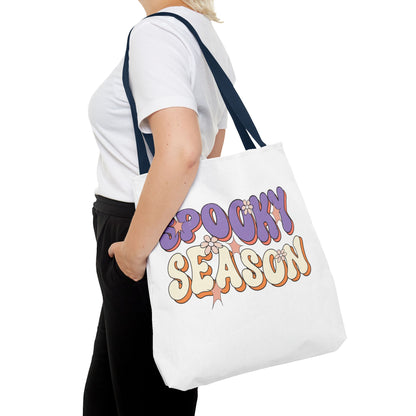 Spooky Season Tote Bag – Sac fourre-tout tendance pour l’automne et Halloween