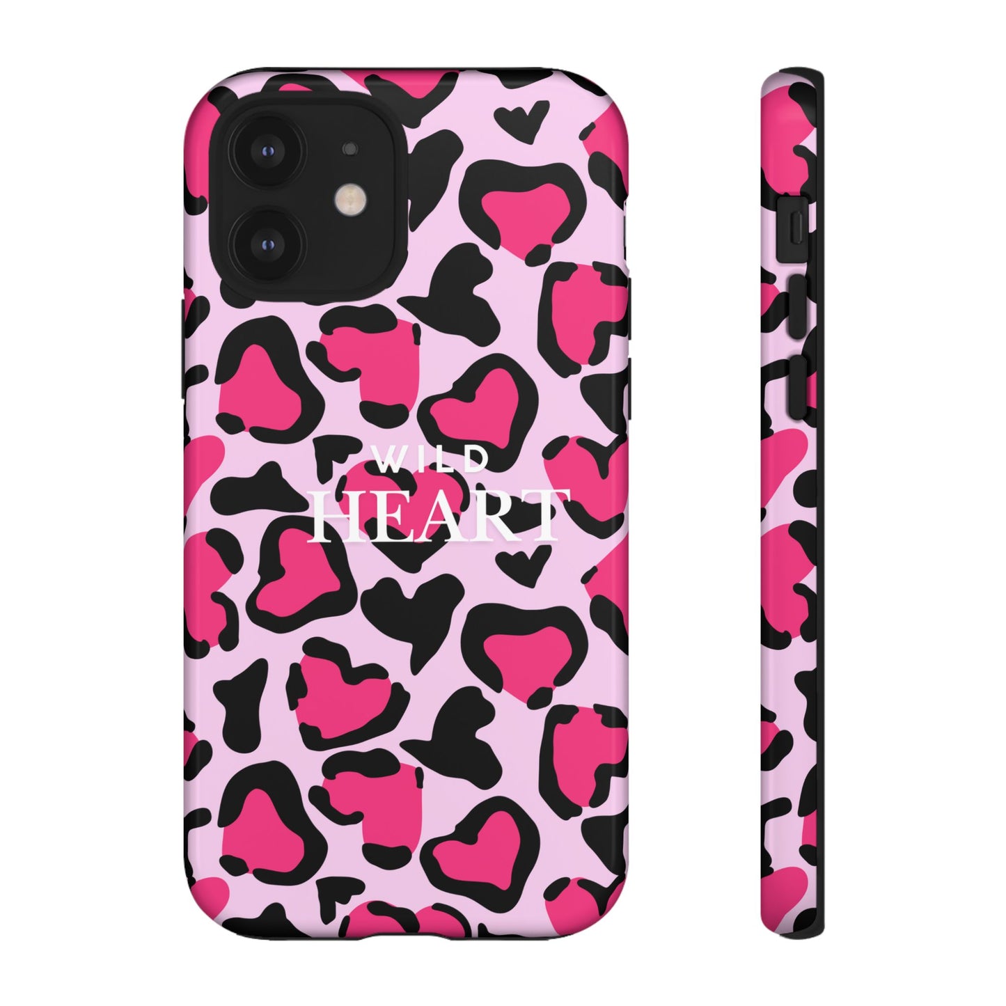 Heart Print Tough Phone Case – Collection Elegance Cover