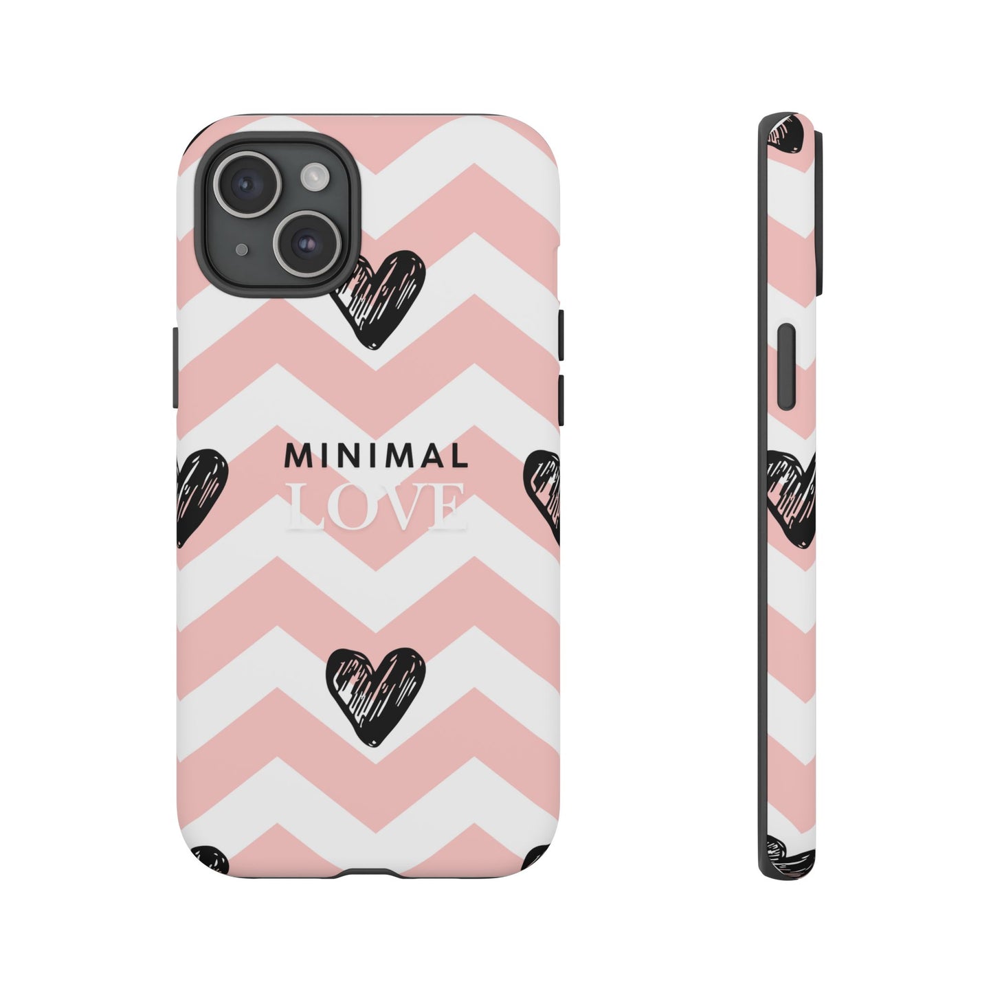 Pink Heart Phone Case – Collection Elegance Cover