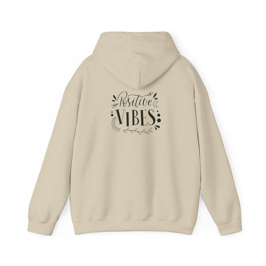 Positive Vibes Hoodie – Sweat à Capuche Unisexe Tendance & Confortable