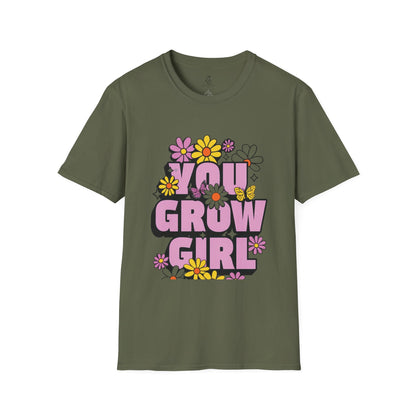 Floral T-Shirt – T-shirt Fleuri & Inspirant pour Femme