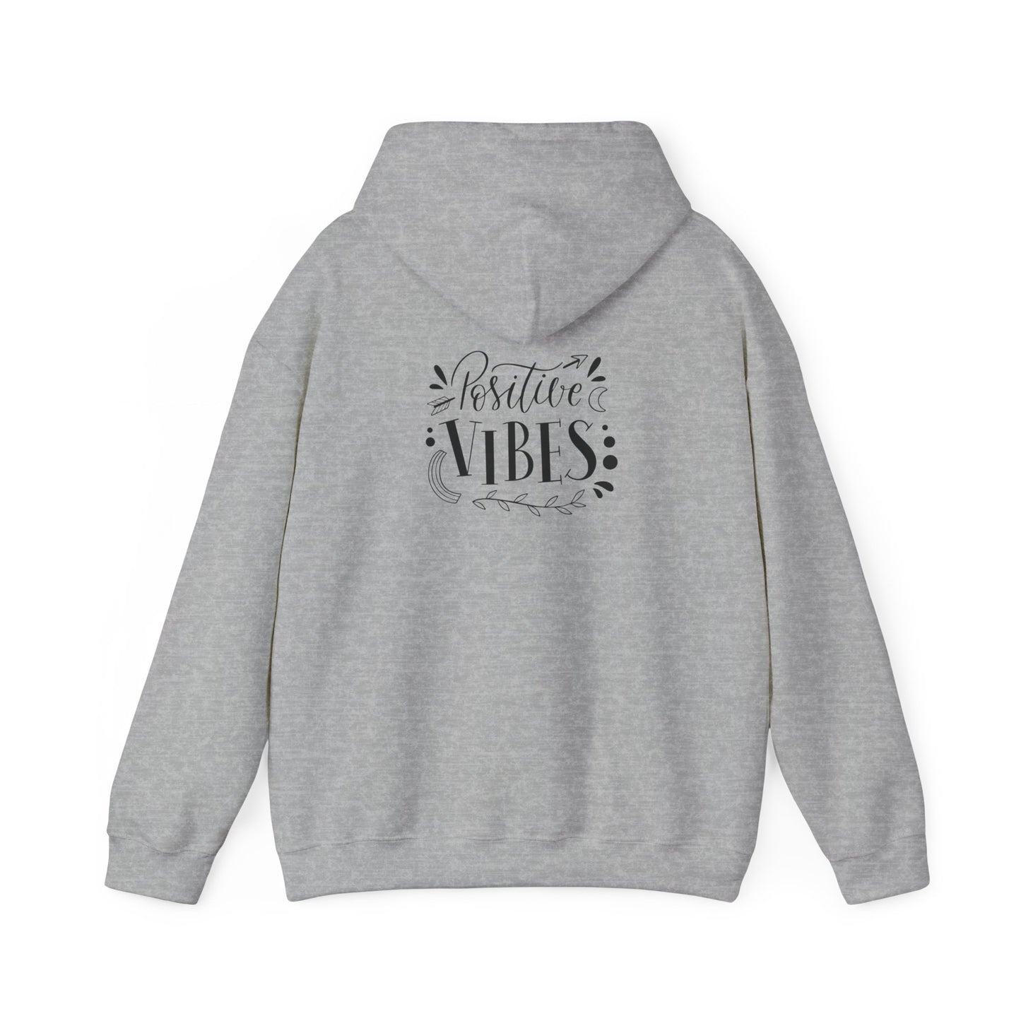 Positive Vibes Hoodie – Sweat à Capuche Unisexe Tendance & Confortable