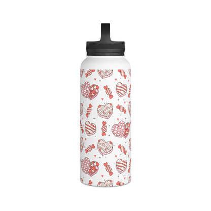 Valentine's Heart Water Bottle, Stainless Steel Hydration, Cute Gift for Sweethearts, Love Themed Travel Mug, Eco-Friendly Vibes, [...]