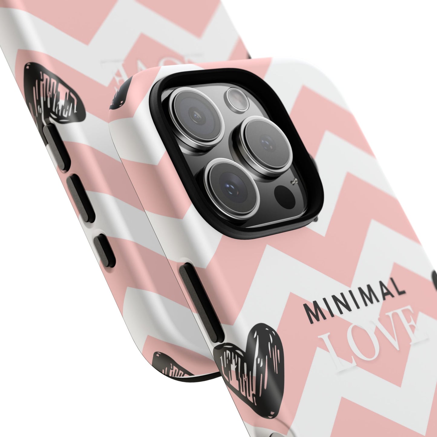 Pink Heart Phone Case – Collection Elegance Cover