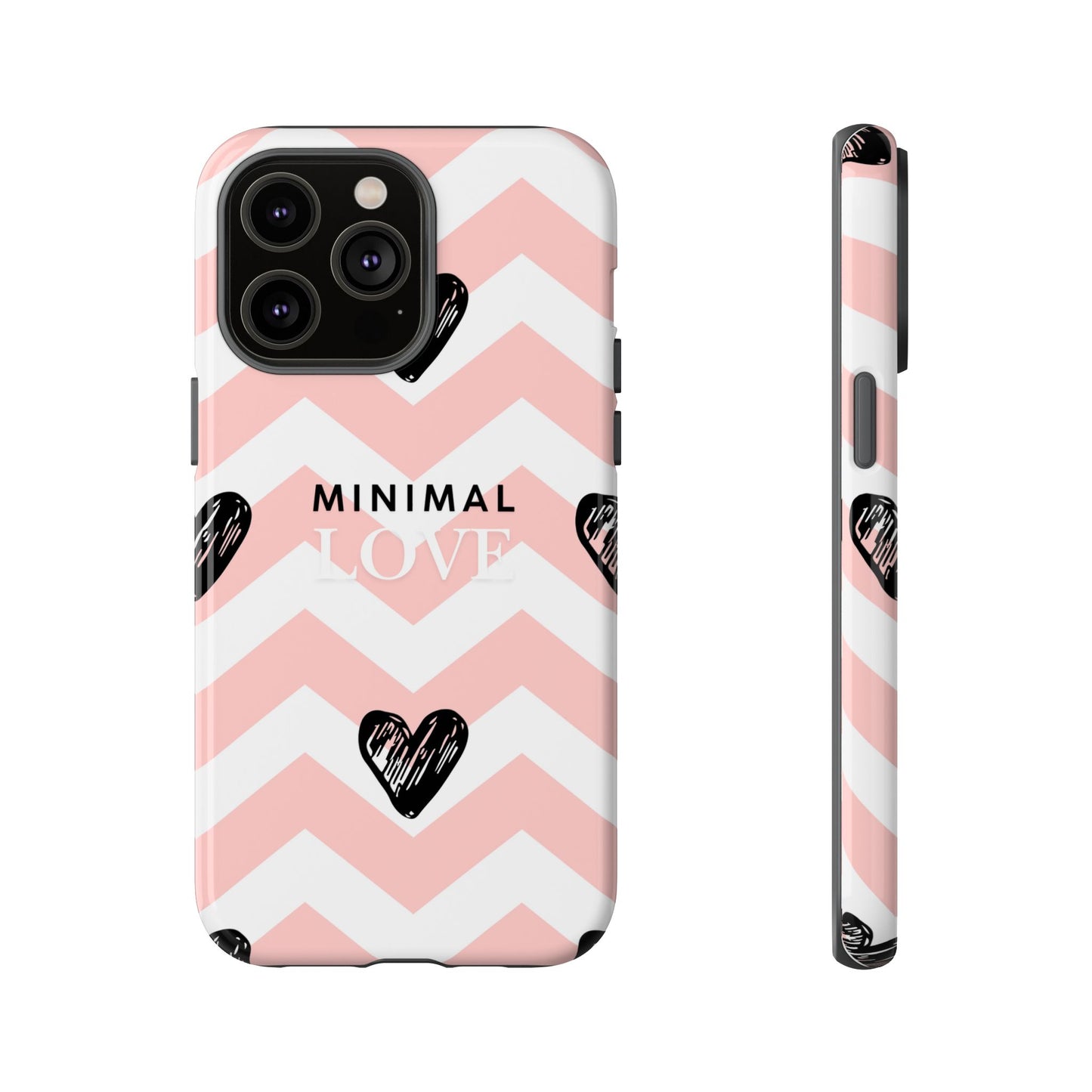 Pink Heart Phone Case – Collection Elegance Cover