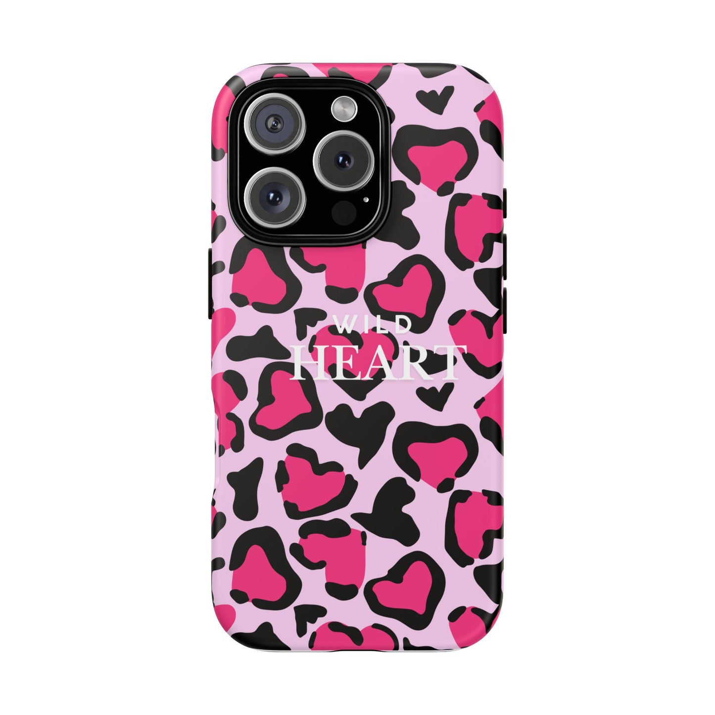 Heart Print Tough Phone Case – Collection Elegance Cover