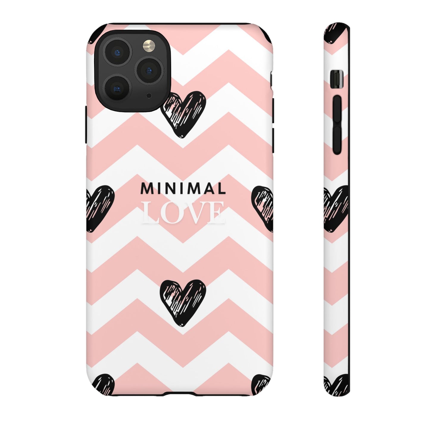 Pink Heart Phone Case – Collection Elegance Cover