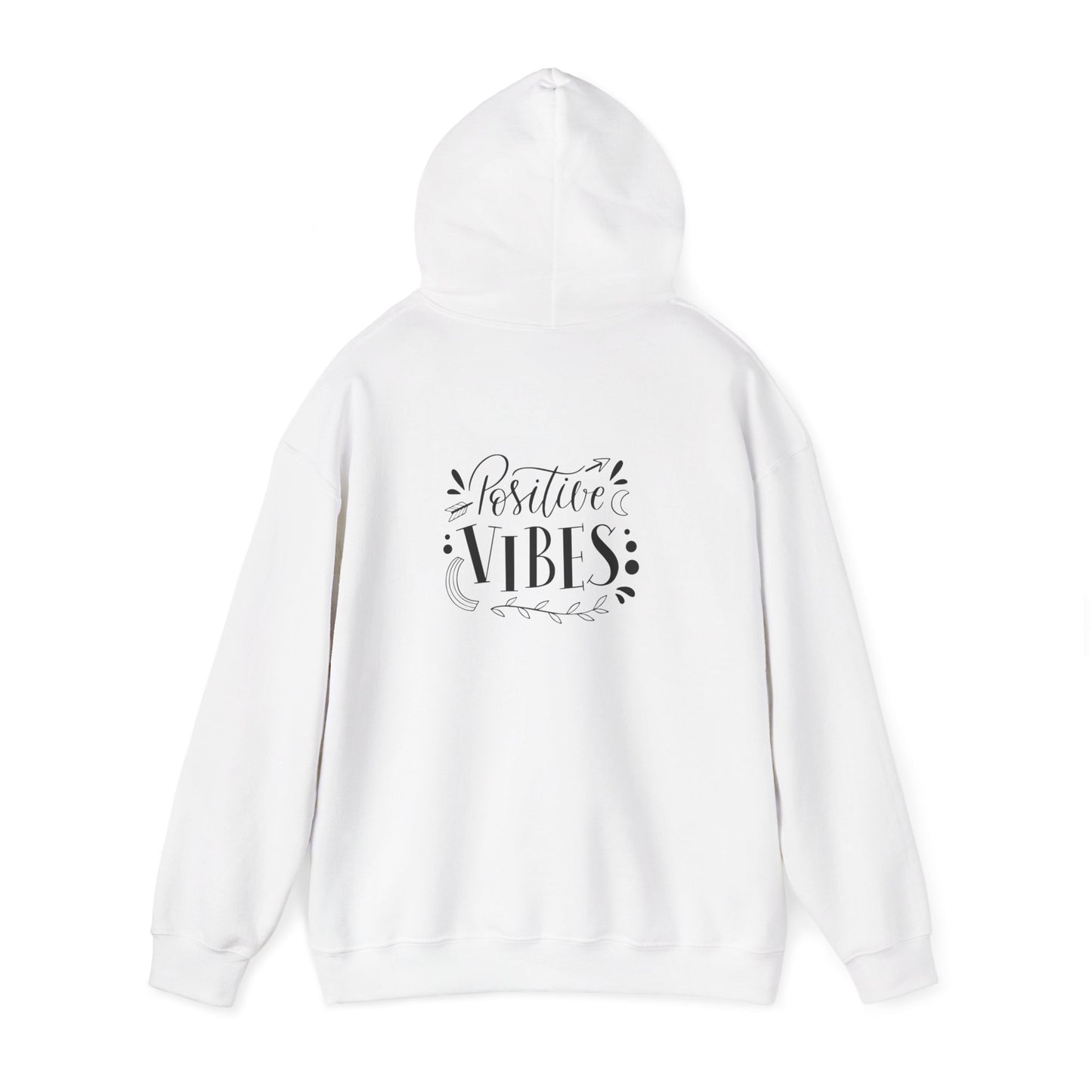 Positive Vibes Hoodie – Sweat à Capuche Unisexe Tendance & Confortable