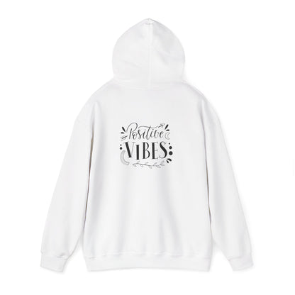 Positive Vibes Hoodie – Sweat à Capuche Unisexe Tendance & Confortable