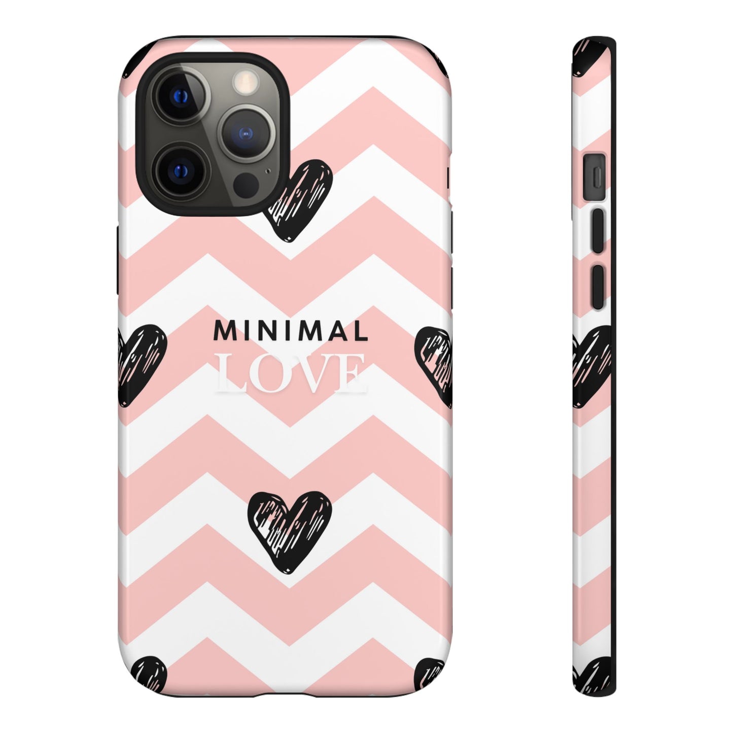 Pink Heart Phone Case – Collection Elegance Cover