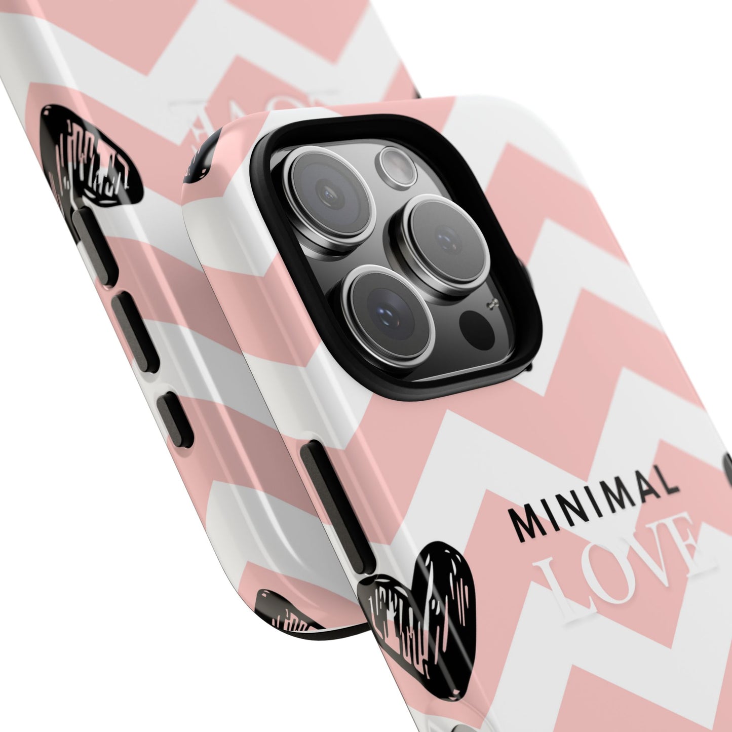 Pink Heart Phone Case – Collection Elegance Cover