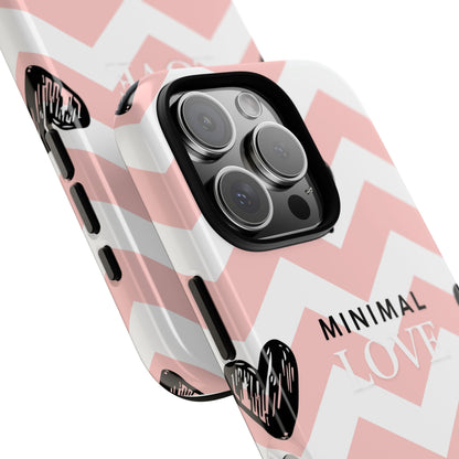 Pink Heart Phone Case – Collection Elegance Cover