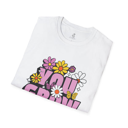 Floral T-Shirt – T-shirt Fleuri & Inspirant pour Femme