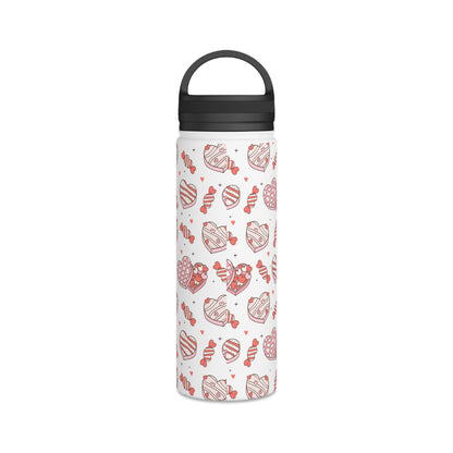 Valentine's Heart Water Bottle, Stainless Steel Hydration, Cute Gift for Sweethearts, Love Themed Travel Mug, Eco-Friendly Vibes, [...]
