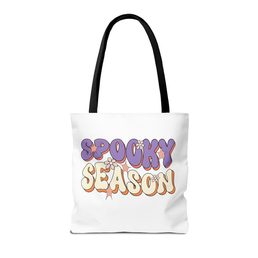Spooky Season Tote Bag – Sac fourre-tout tendance pour l’automne et Halloween