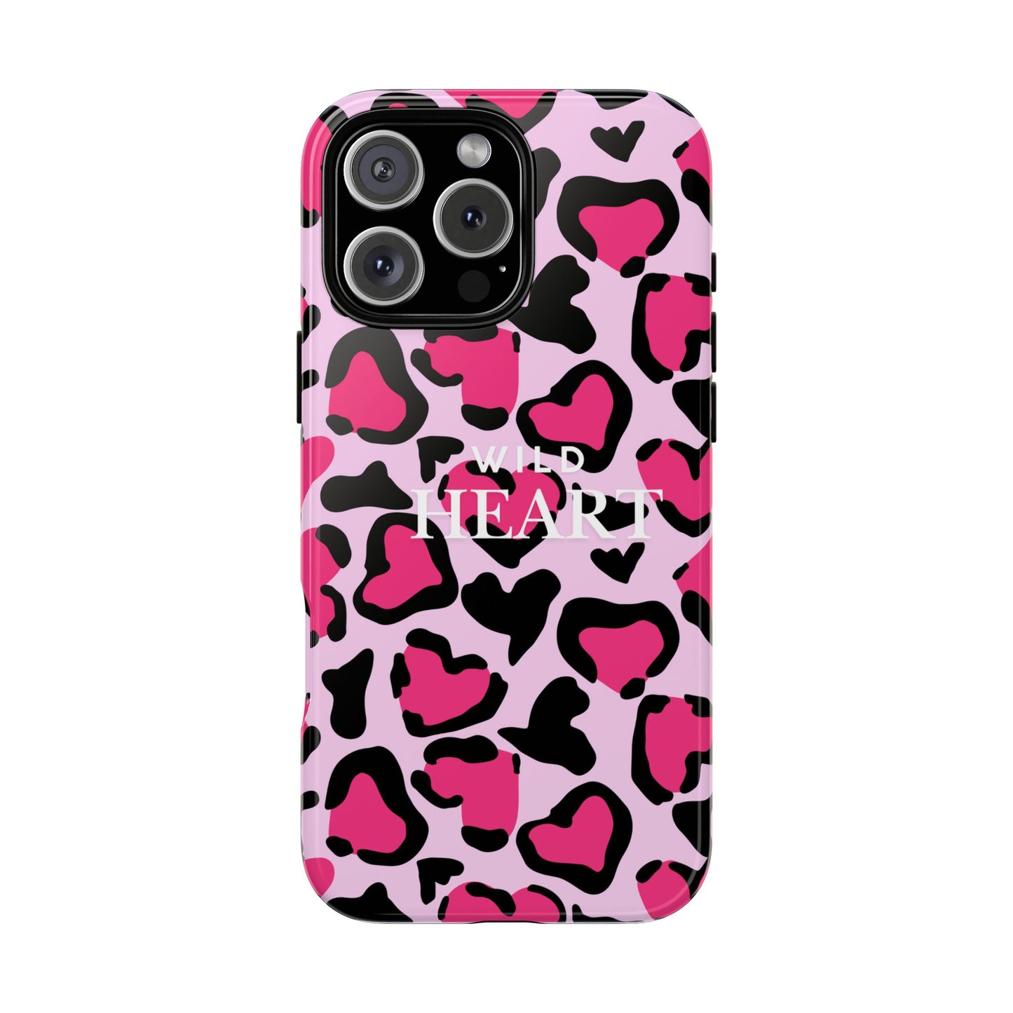 Heart Print Tough Phone Case – Collection Elegance Cover