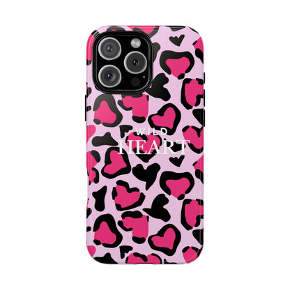 Heart Print Tough Phone Case – Collection Elegance Cover