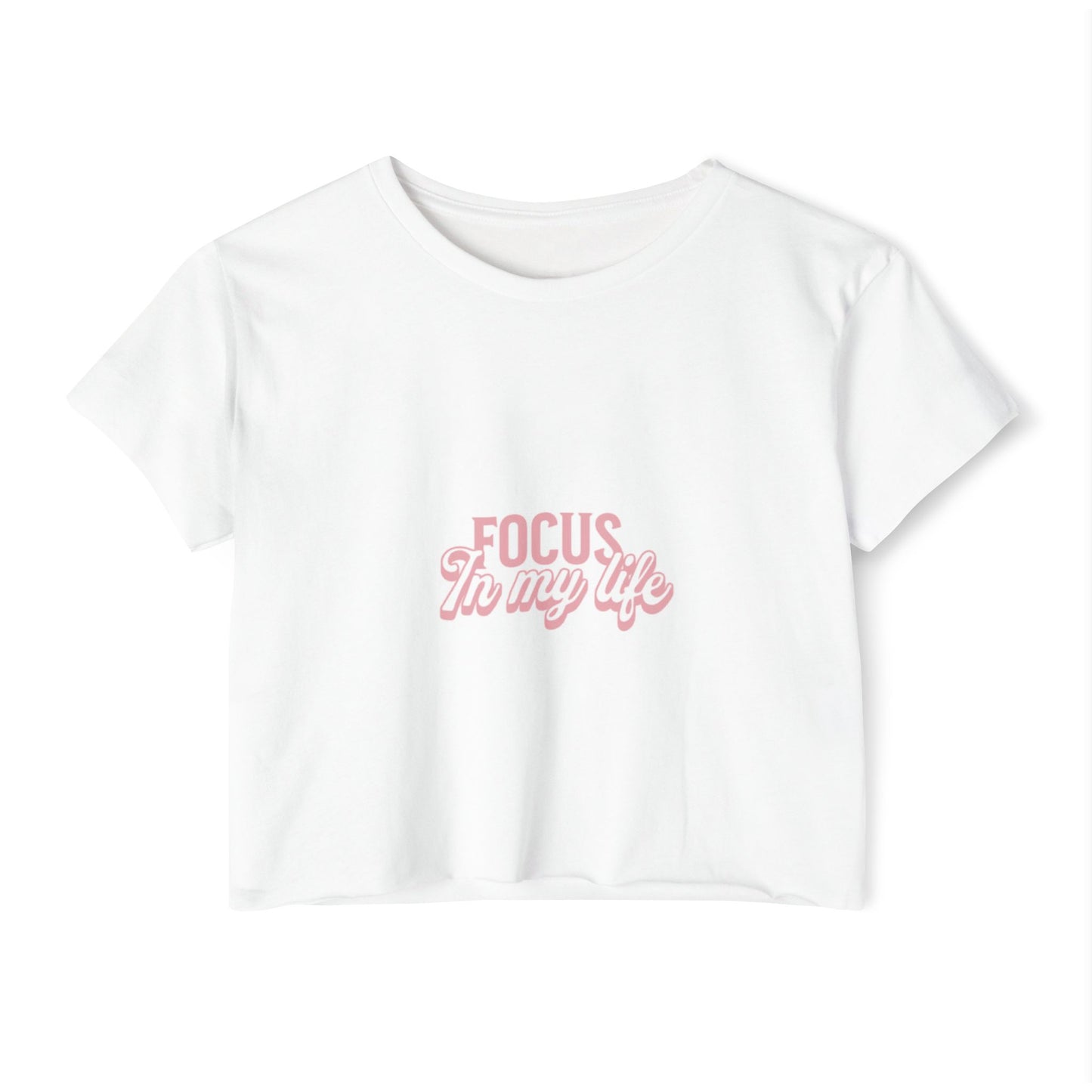 Festival CropFestival Crop Top – Focus In My Life | T-shirt Femme