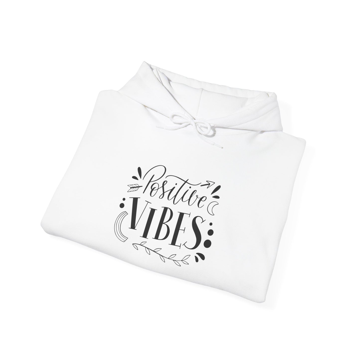 Positive Vibes Hoodie – Sweat à Capuche Unisexe Tendance & Confortable