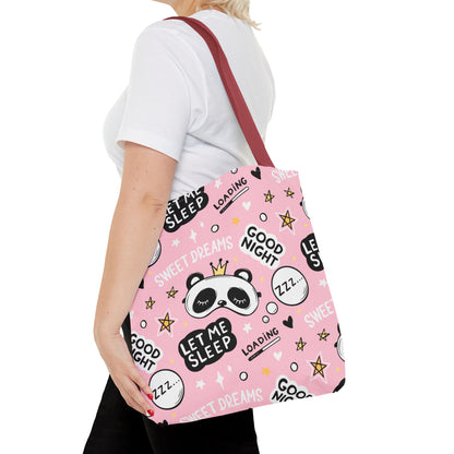 Sweet Dreams Panda Tote Bag – Collection Elegance Bags