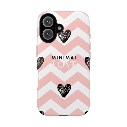 Pink Heart Phone Case – Collection Elegance Cover