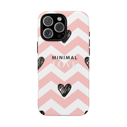 Pink Heart Phone Case – Collection Elegance Cover