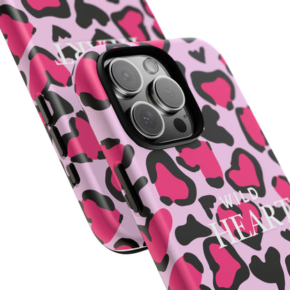Heart Print Tough Phone Case – Collection Elegance Cover