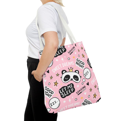 Sweet Dreams Panda Tote Bag – Collection Elegance Bags