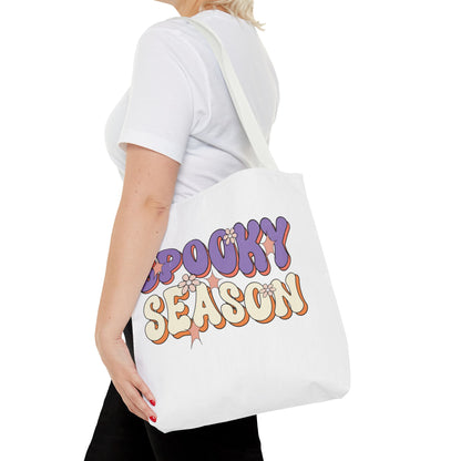Spooky Season Tote Bag – Sac fourre-tout tendance pour l’automne et Halloween