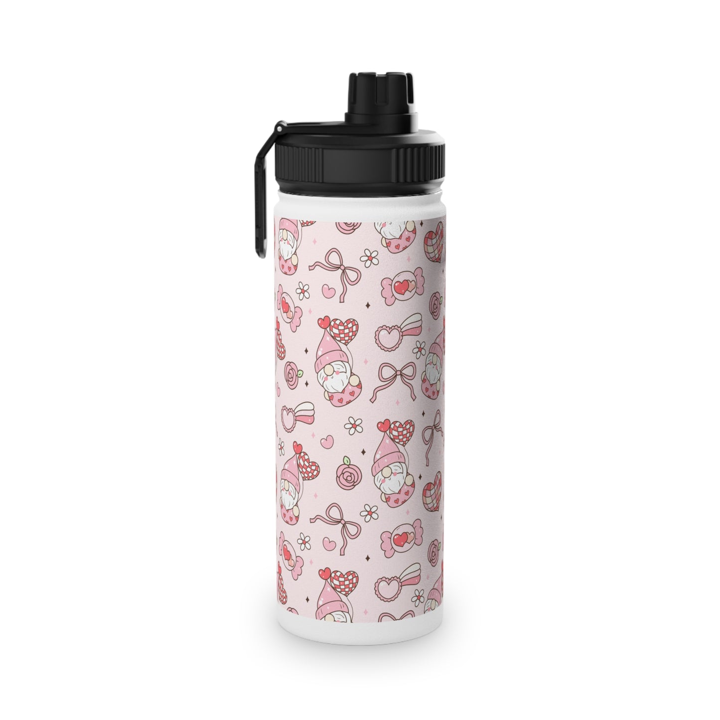 Cute Pastel Water Bottle, Adorable Hydration Solution for Sports and Daily Use, Gift for Girls, Eco-Friendly Drinkware