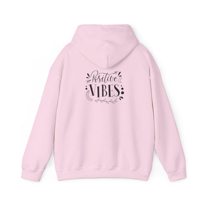 Positive Vibes Hoodie – Sweat à Capuche Unisexe Tendance & Confortable