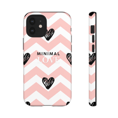 Pink Heart Phone Case – Collection Elegance Cover