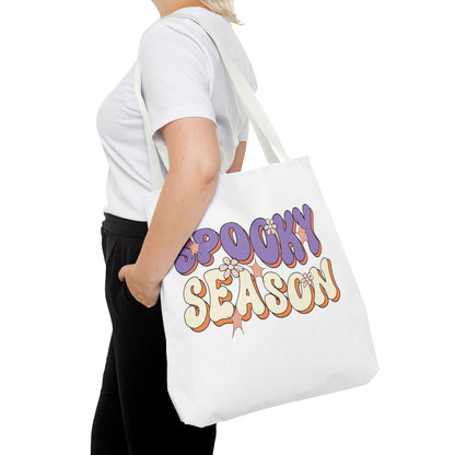 Spooky Season Tote Bag – Sac fourre-tout tendance pour l’automne et Halloween